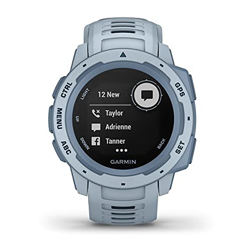 Garmin - Instinct GPS Smartwatch 45mm Fiber-Reinforced Polymer - Sea Foam - 010-02064-05