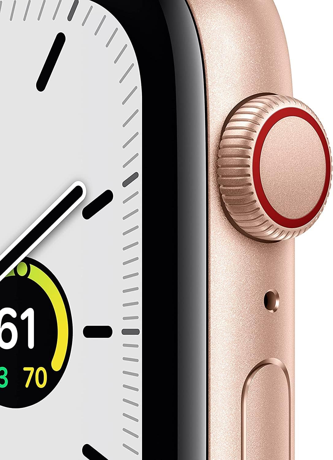 Apple Watch Series SE (GPS + Cellular, 44MM) Gold Aluminum Starlight Band - MKRP3LL/A
