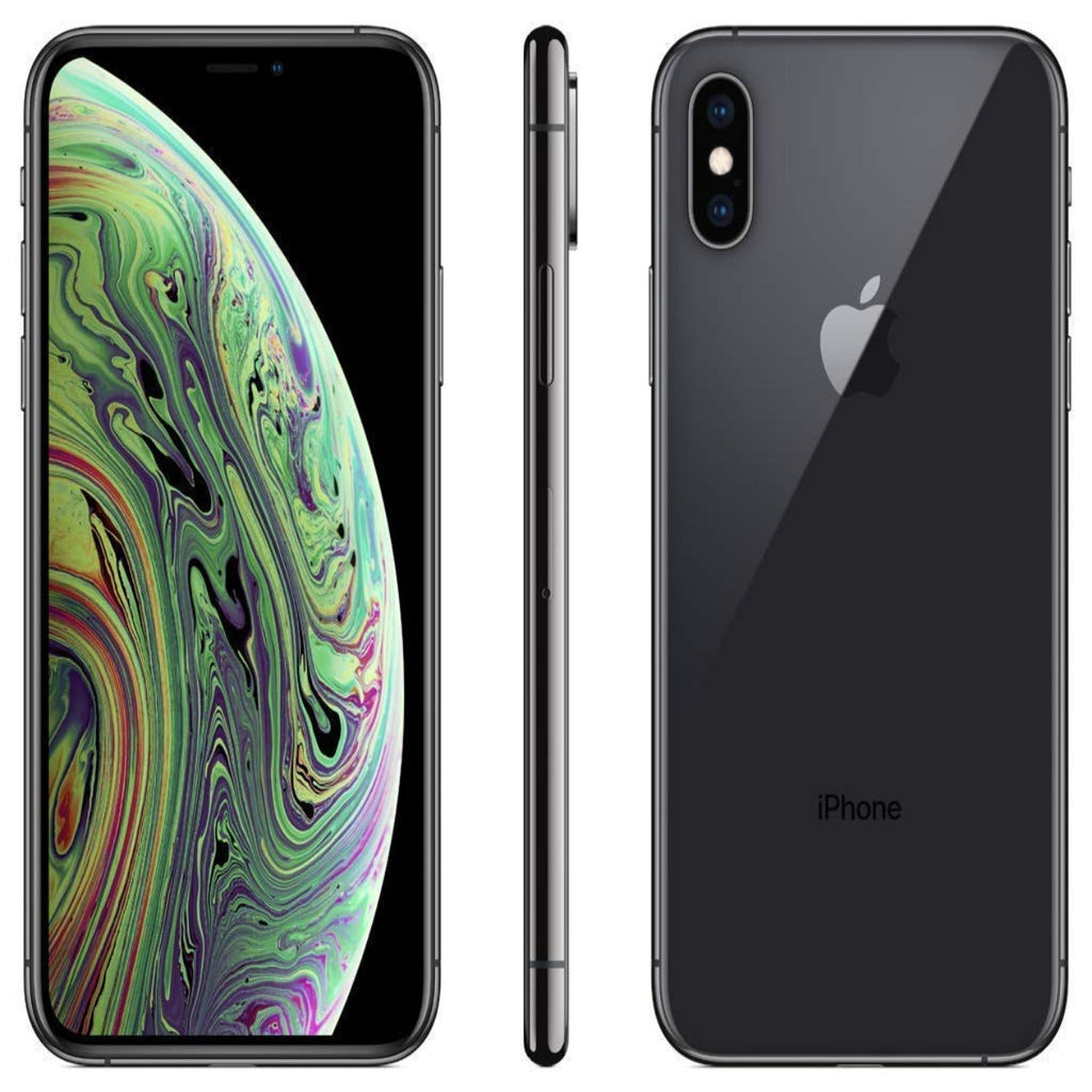 AT&T - Apple iPhone XS, US Version, 64GB, Space Gray - MT8U2LL/A