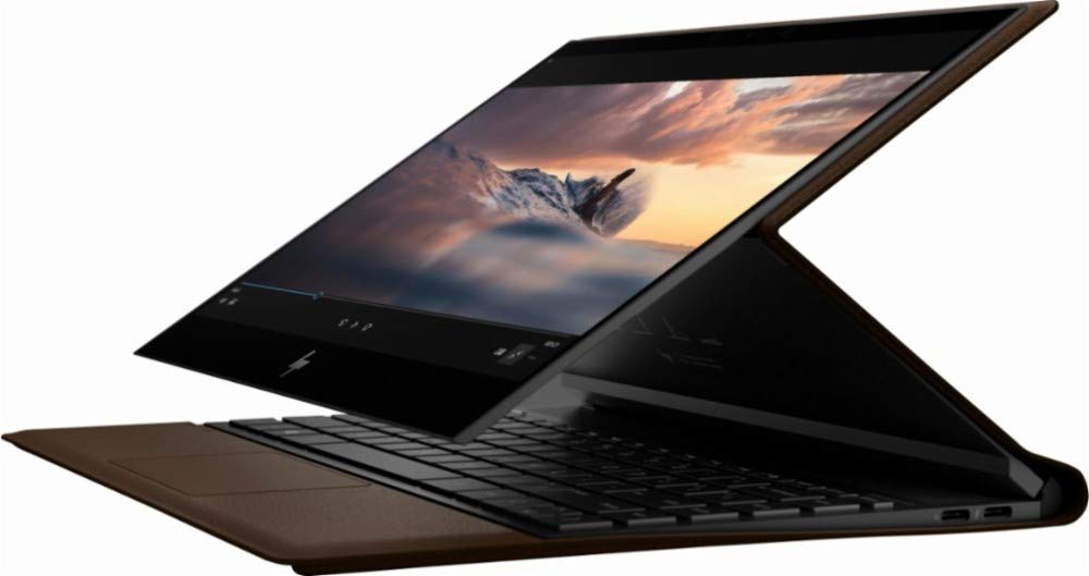 HP - Spectre Folio Leather 2-in-1 13.3"" Touch-Screen Laptop - Intel Core i7-8500Y - 8GB RAM- 256GB SSD - 13-AK0013DX