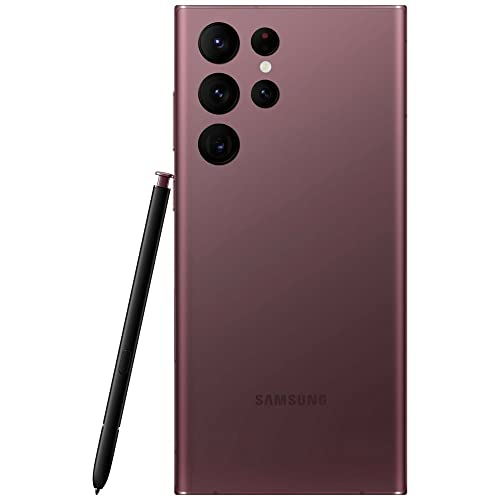 AT&T Samsung Galaxy S22 Ultra - 256GB - Burgundy - SM-S908UDREATT