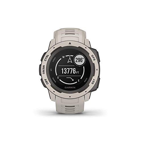 Garmin - Instinct Smartwatch Fiber-Reinforced Polymer - Tundra - 010-02064-01
