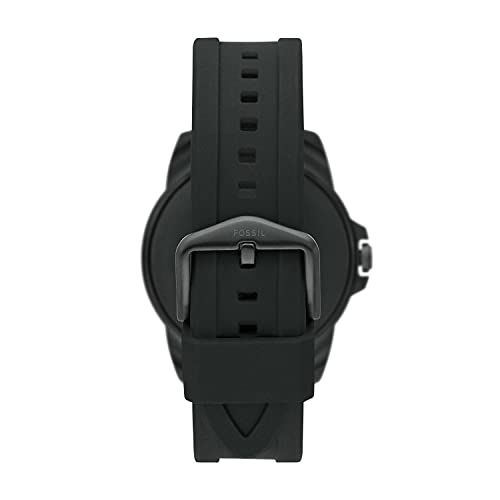 Fossil - Gen 5e Smartwatch 44mm Silicone - Black - FTW4047
