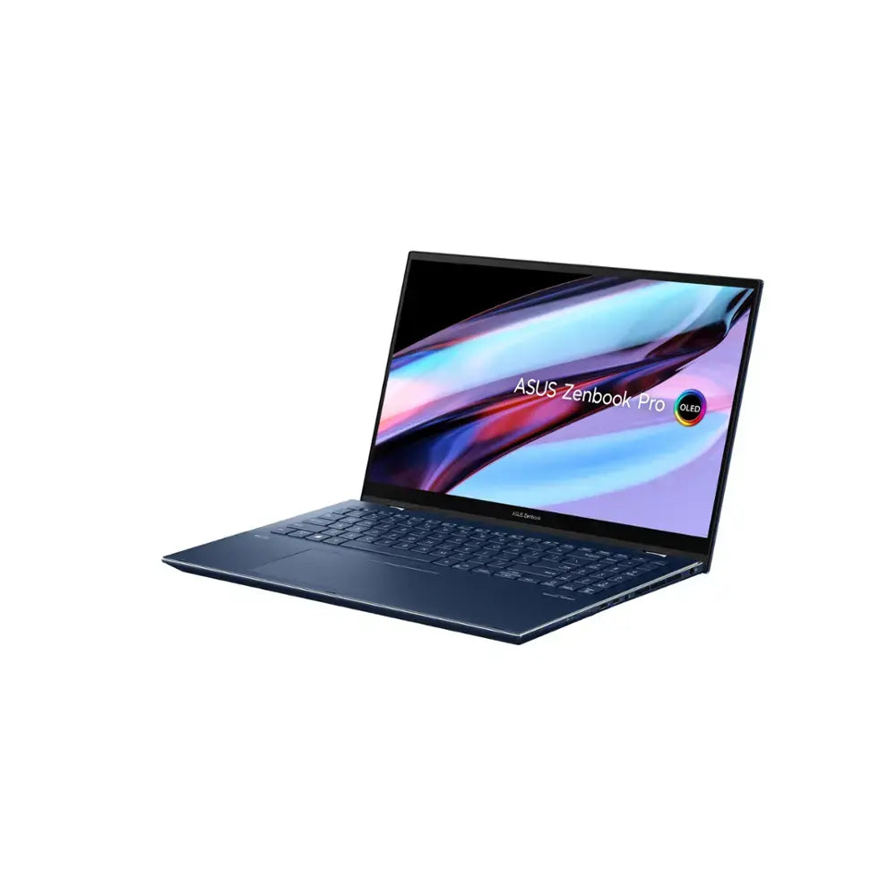 ASUS Zenbook Flip 2-in-1 15.6" OLED Touch-Screen Laptop - Intel Evo Platform - i7-12700H - 16GB RAM - 512GB SSD - Azurite Blue - Q529ZA-EVO.I7512BL