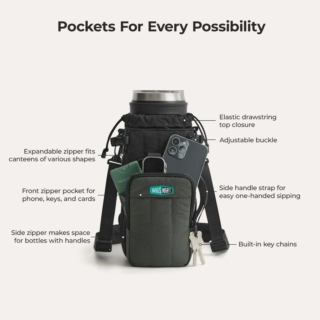 (FREE GIFT) Paz Water Bottle Sling