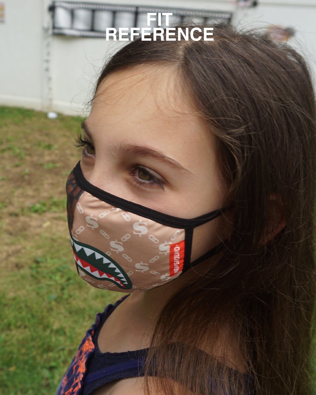 KIDS FORM FITTING MASK: SPUCCI LEOPARD