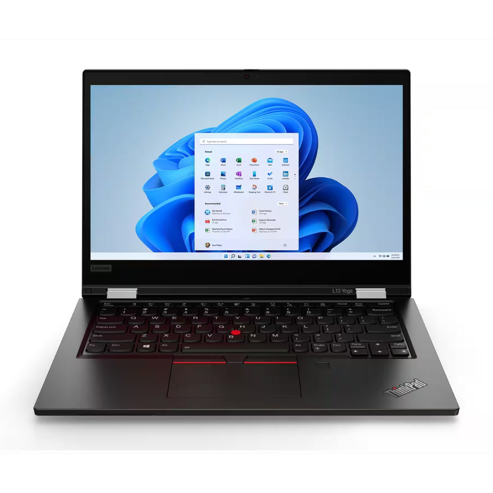 Lenovo ThinkPad L13 Yoga Gen 2 2-in-1 13.3" FHD Touch Laptop - Ryzen 5 Pro 5650U - 8GB RAM - 512GB SSD - Black - 21ADS03L00