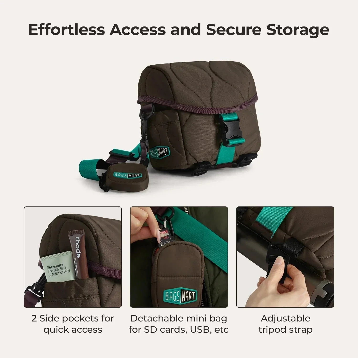 (FREE GIFT) Paz 4L Camera Sling